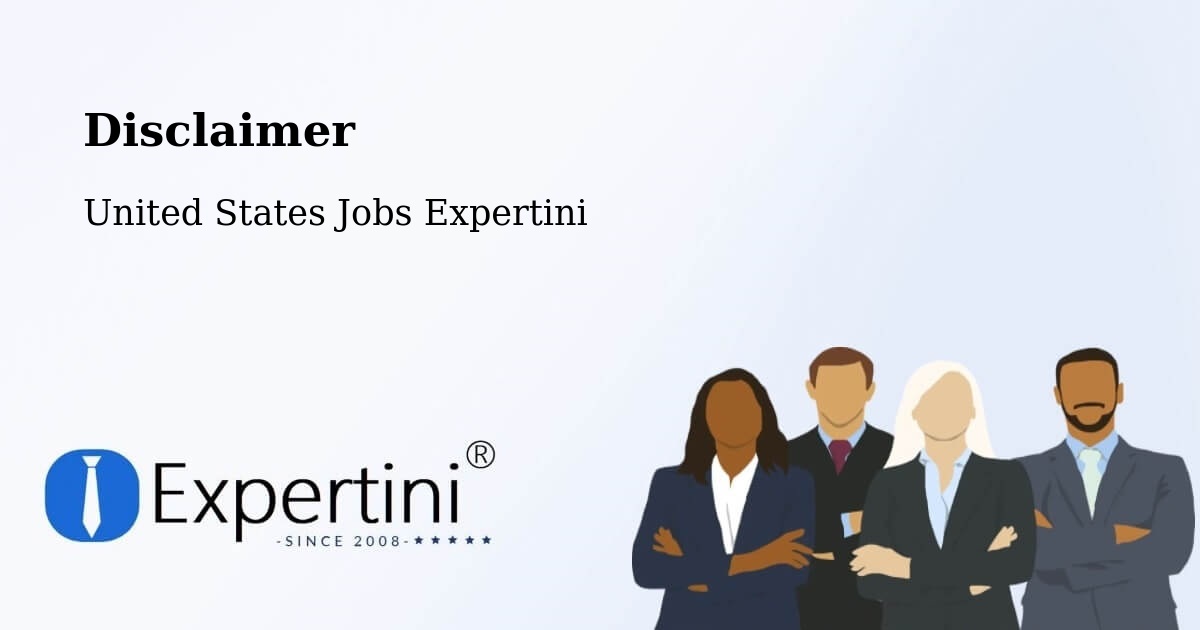 Disclaimer – Dickinson - United States Jobs Expertini
